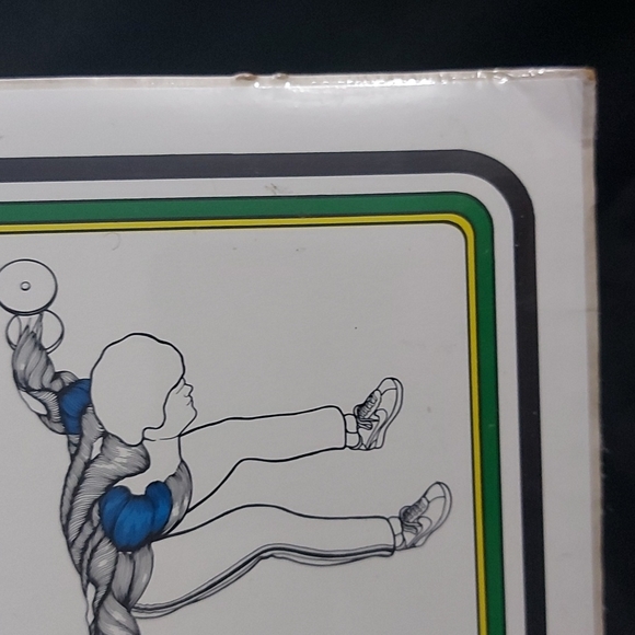 1985 Vintage Bruce Algra Shoulder Workout Fitness Chart Series 16" x 11". - Picture 3 of 7